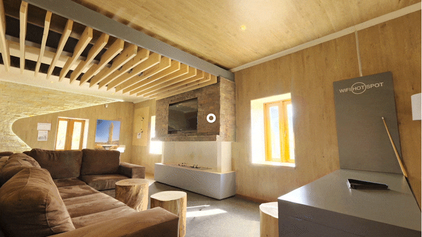 Example GIF Video of the Cursor Entity in Aframe