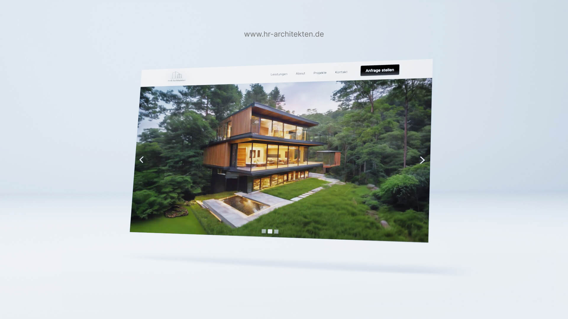 Hochwertiges Website Mockup um ein Angebot eindrucksvoll zu präsentieren